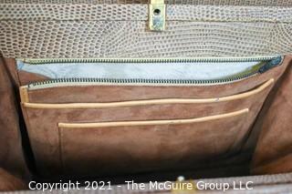 Three Vintage Leather Handbags including one Salvatore Ferragamo 