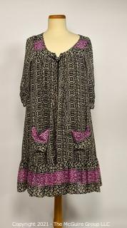 Free People Cotton Peasant Style Dress Size Medium.