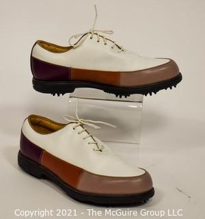 Women Foot Joy Europa Collection Leather Ladies Golf Shoes Size 7 medium; New