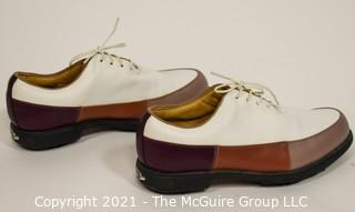 Women Foot Joy Europa Collection Leather Ladies Golf Shoes Size 7 medium; New