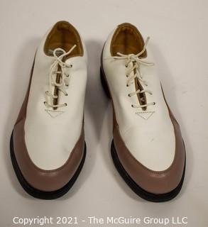 Women Foot Joy Europa Collection Leather Ladies Golf Shoes Size 7 medium; New