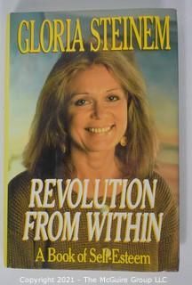 Grouping of (7) volumes including "Revolution From Within" by Gloria Steinem