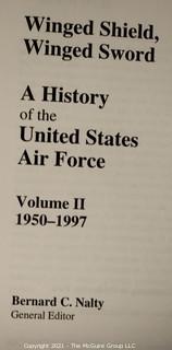 2 Volume Set: "Winged Shield, Winged Sword: A History of the U.S. Air Force", edited by Bernard C. Nalty