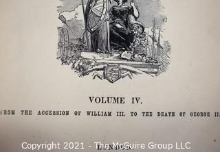 4 Volume Set: "Cassell's Illustrated History of England" 