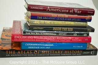 Group of (8) books on Military history