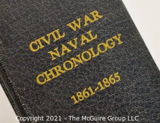 2 Books: "Civil War Naval Chronology; 1861-1865; and, "Our Many Sided Navy" by R. W. Neeser