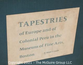 Grouping of (6) volumes, mostly on Tapestries and Textiles. 