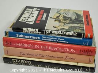 Grouping of (7) volumes on military history