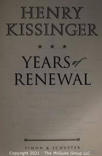 Trilogy by Henry Kissinger