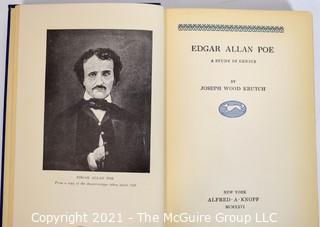 Edgar Allen Poe: A Study in Genius; by Joseph Wood Krutch