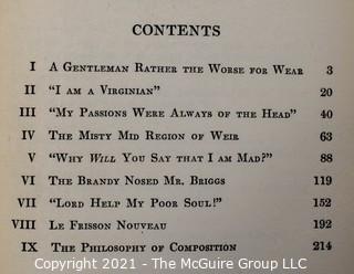 Edgar Allen Poe: A Study in Genius; by Joseph Wood Krutch