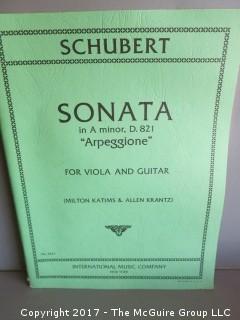 Collection of Sheet Music.  See all the photos