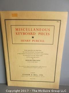 Collection of Sheet Music.  See all the photos