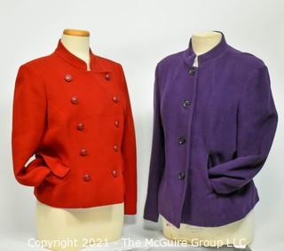 Two (2) Lafayette 148 Jackets or Blazers, Size 12.