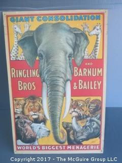 Vintage Circus Posters on Laminate: Double Sided (16 1/2 x 24 1/2")