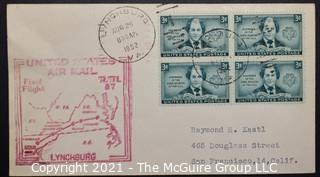 Cancelled First Day Cover. Cachet