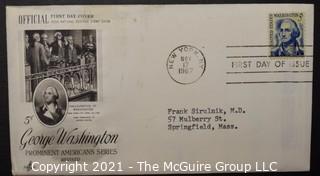 Cancelled First Day Cover. Cachet