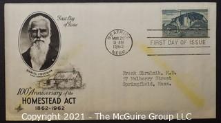 Cancelled First Day Cover. Cachet