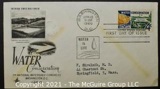 Cancelled First Day Cover. Cachet