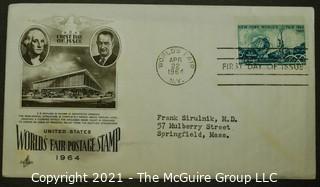 Cancelled First Day Cover. Cachet