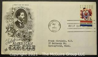 Cancelled First Day Cover. Cachet