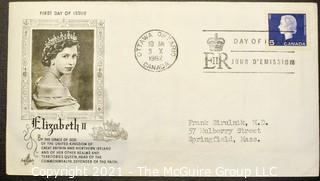 Cancelled First Day Cover. Cachet