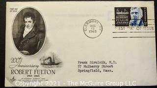 Cancelled First Day Cover. Cachet