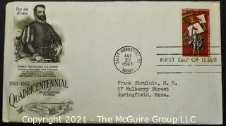 Cancelled First Day Cover. Cachet