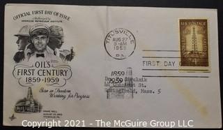 Cancelled First Day Cover. Cachet