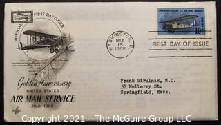 Cancelled First Day Cover. Cachet