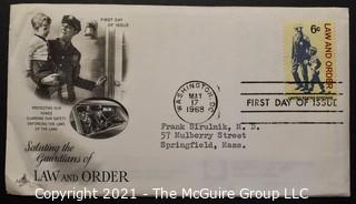 Cancelled First Day Cover. Cachet