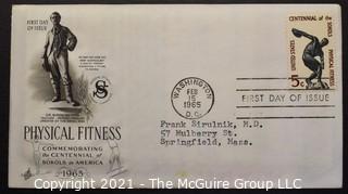 Cancelled First Day Cover. Cachet