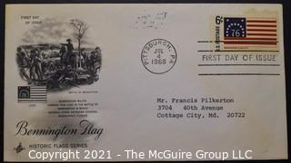 Cancelled First Day Cover. Cachet