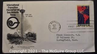 Cancelled First Day Cover. Cachet