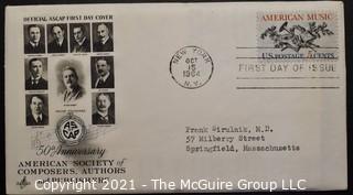 Cancelled First Day Cover. Cachet