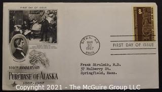 Cancelled First Day Cover. Cachet