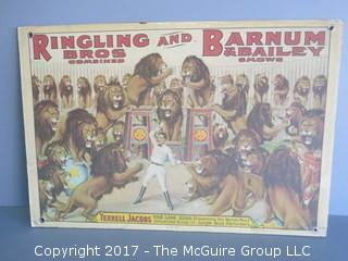 Vintage Circus Poster on Laminate (16 1/2 x 24 1/2")