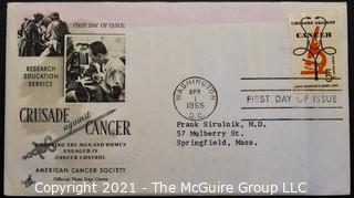 Cancelled First Day Cover. Cachet