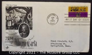 Cancelled First Day Cover. Cachet