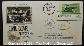 Cancelled First Day Cover. Cachet