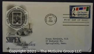 Cancelled First Day Cover. Cachet