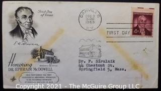 Cancelled First Day Cover. Cachet