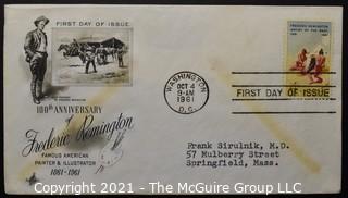 Cancelled First Day Cover. Cachet