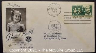 Cancelled First Day Cover. Cachet