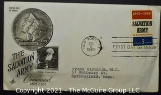 Cancelled First Day Cover. Cachet