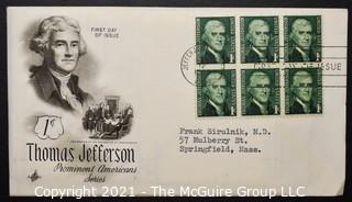 Cancelled First Day Cover. Cachet