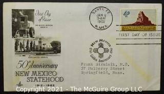 Cancelled First Day Cover. Cachet