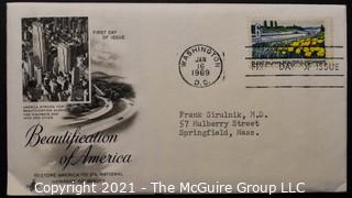 Cancelled First Day Cover. Cachet