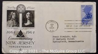 Cancelled First Day Cover. Cachet