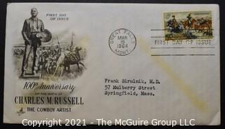 Cancelled First Day Cover. Cachet